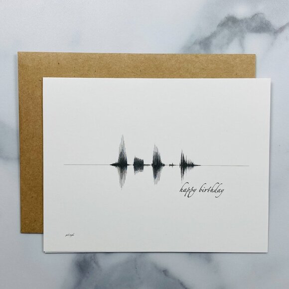 Variety Pack Soundwave Greeting Cards (10 Pack with Envelopes) - Picture 2 of 9